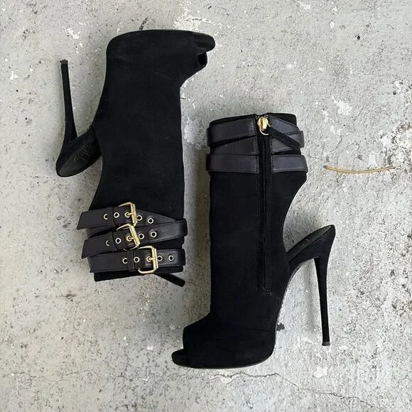 Giuseppe Zanotti Colleen suede heel